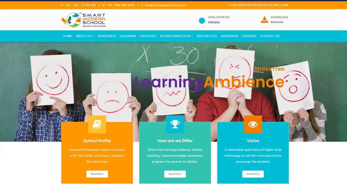 Smart Modern School