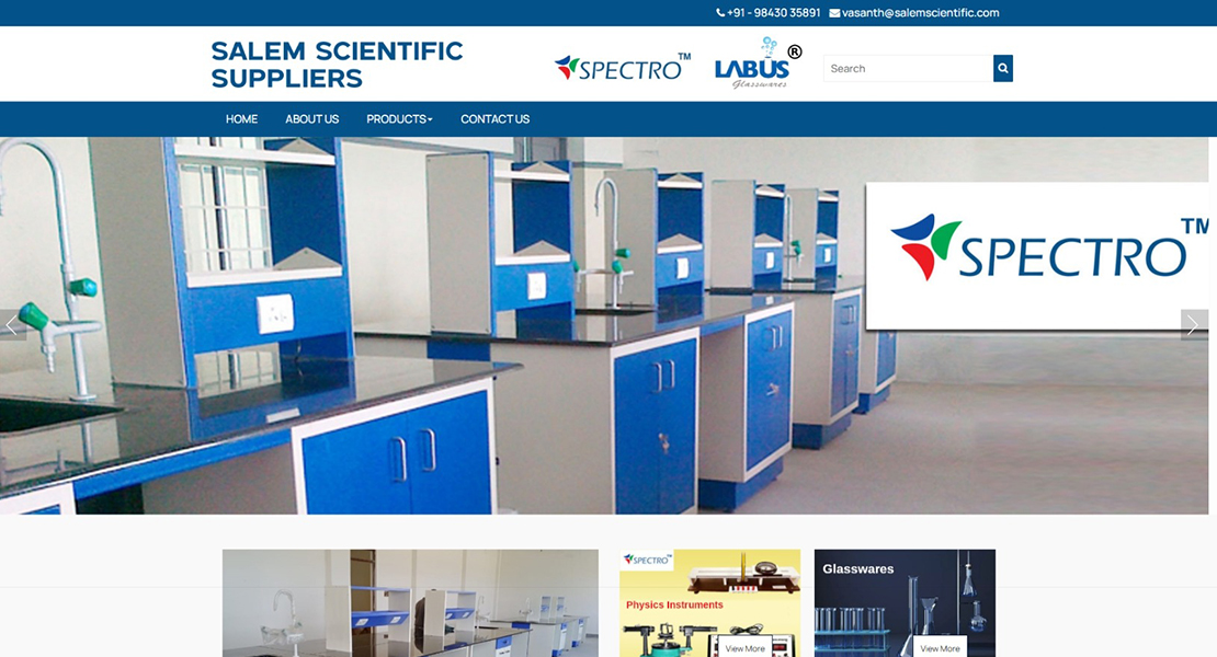 Salem Scientific Suppliers